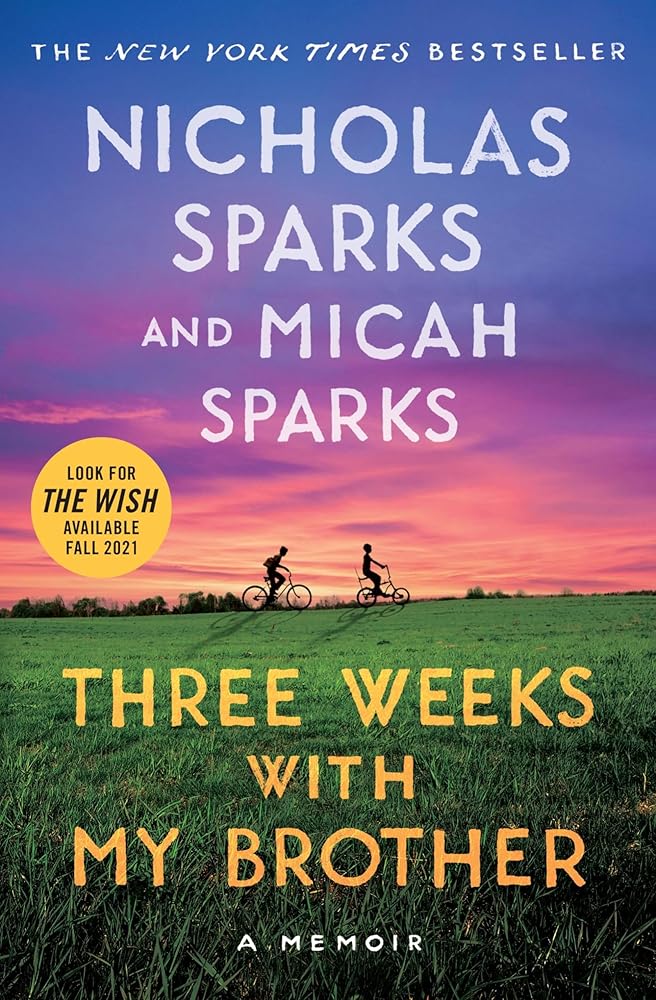Three Weeks with My Brother cover image