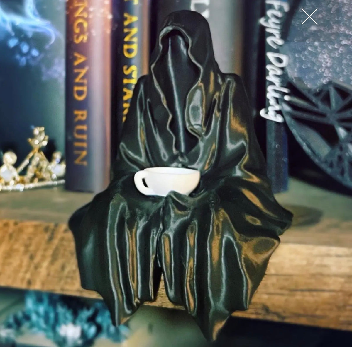 ACOTAR Suriel Shelf Sitter with Tea Cup