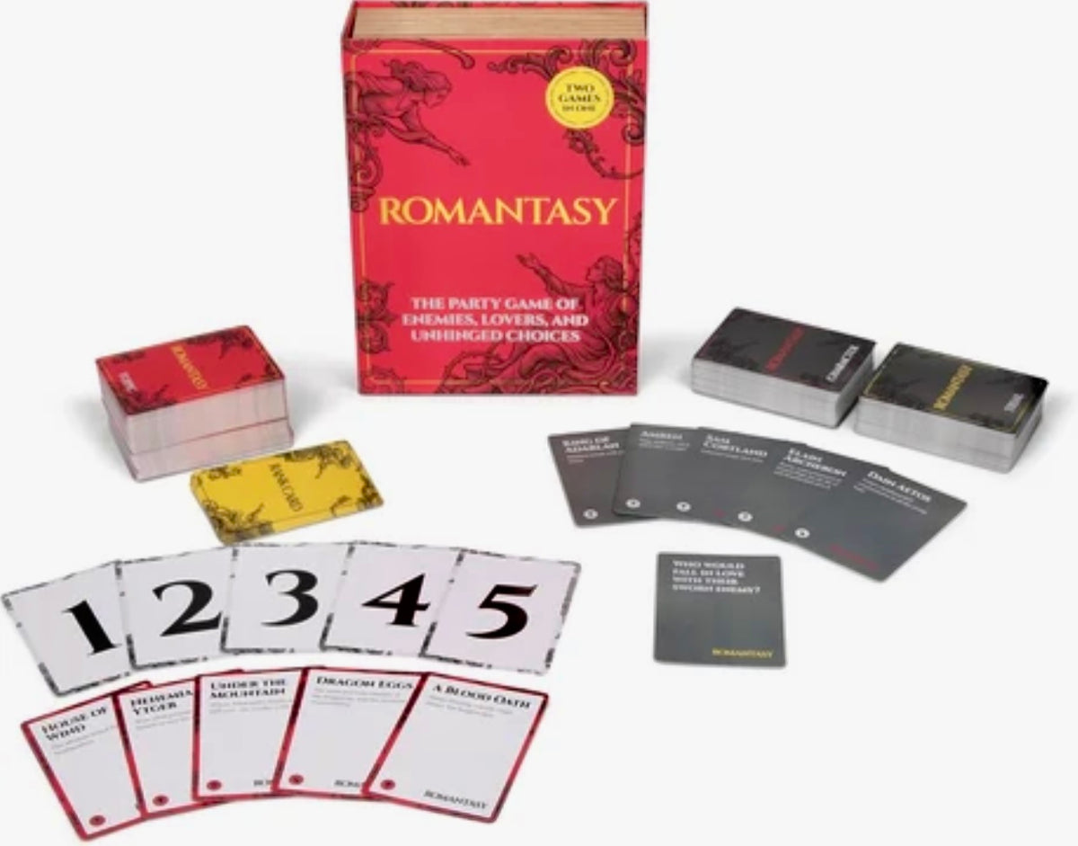 Romantasy-The Party Game of Enemies, Lovers, and Unhinged Choices
