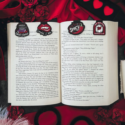 A Little Wicked Magnetic Bookmarks (4-Pack) (Original Artwork) (Original Artwork)