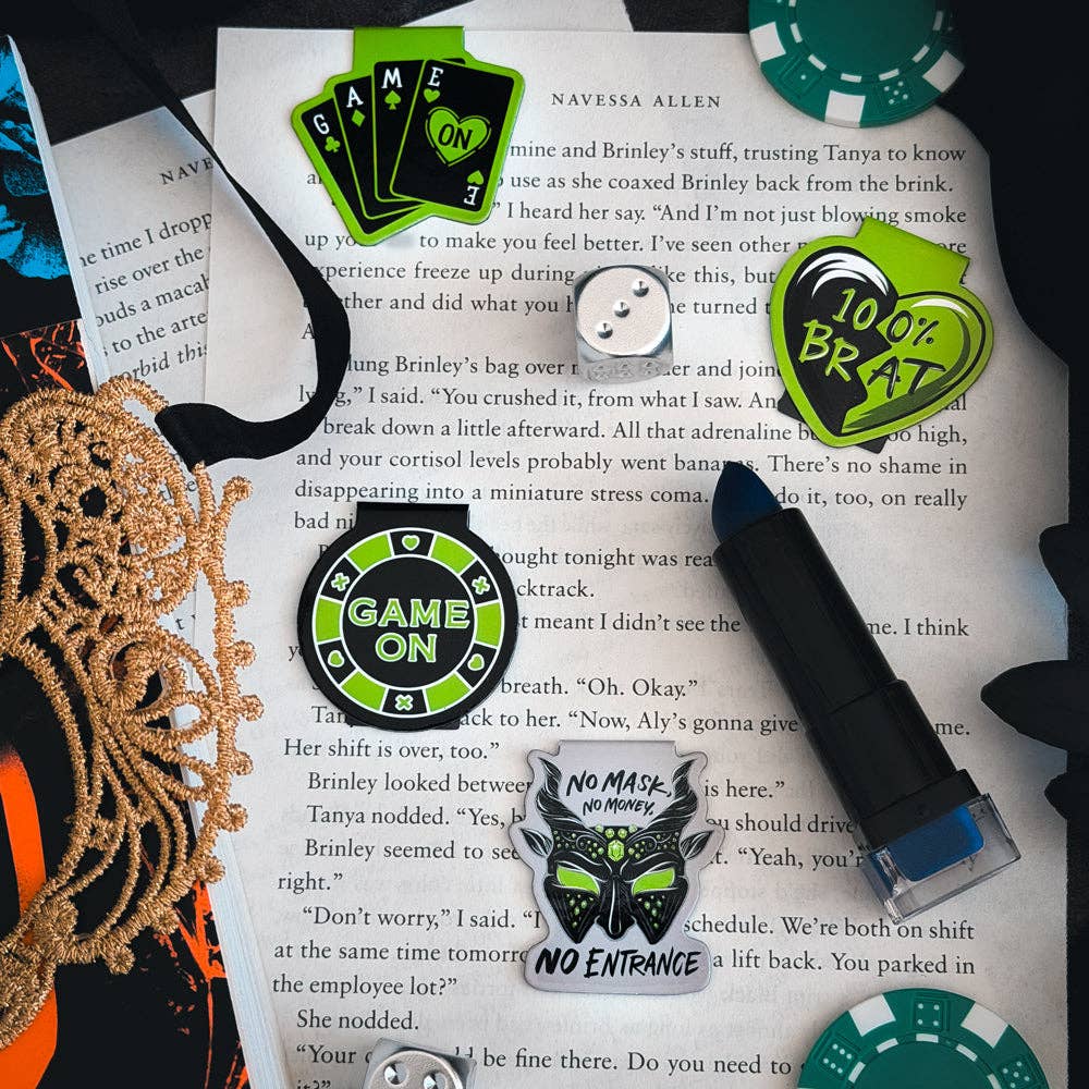Game On Magnetic Bookmarks (4-Pack)