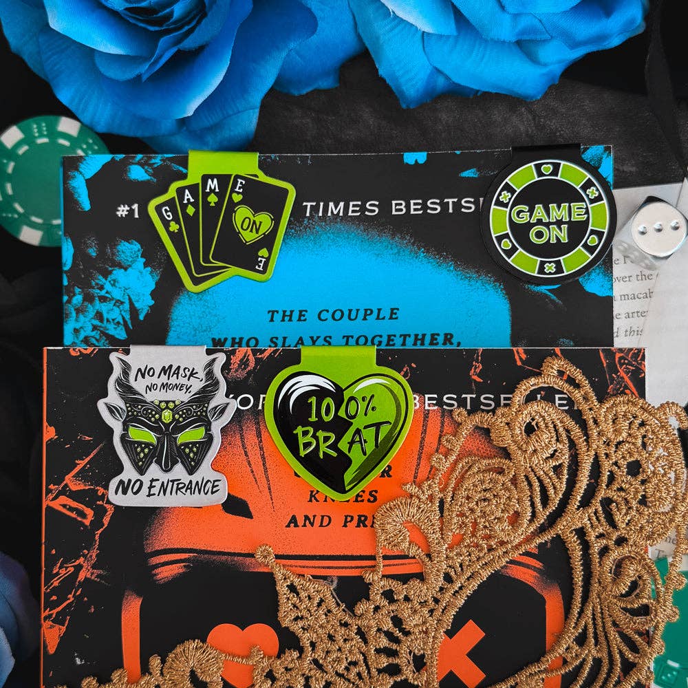Game On Magnetic Bookmarks (4-Pack)