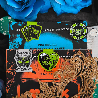 Game On Magnetic Bookmarks (4-Pack)