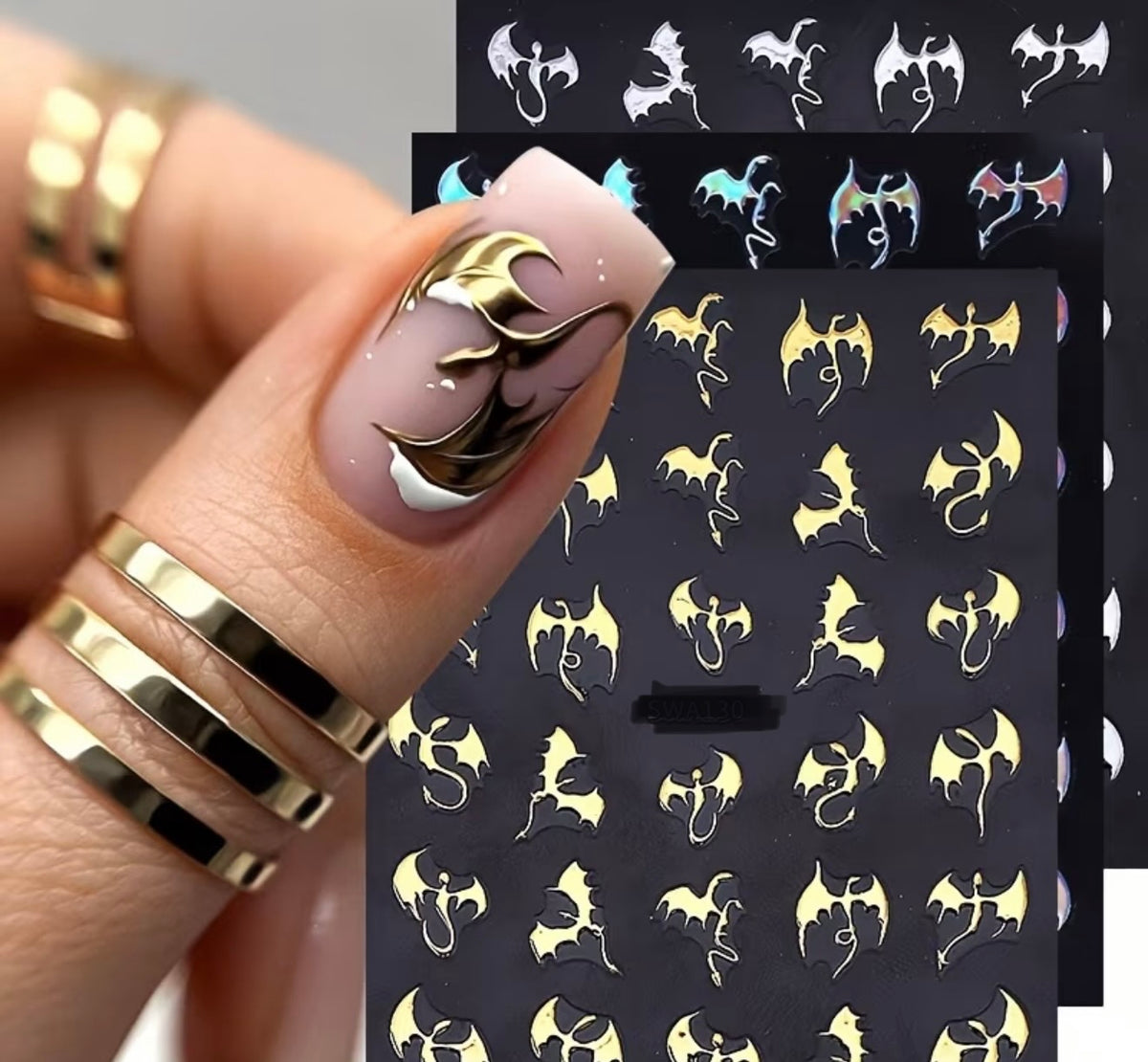Self-Adhesive Nail Decals