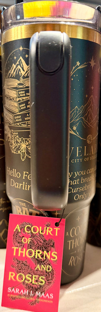 ACOTAR 40 oz Laser Engraved Tumbler