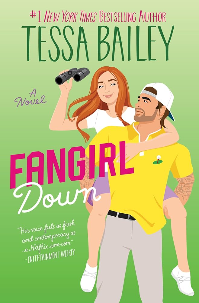 Fangirl Down: A Spicy Sports Rom-Com with a Touch of Adventure, Get Ready to Sweat (Big Shots, 1) cover image