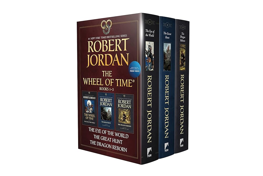 Wheel of Time Paperback Boxed Set I: The Eye of the World, The Great Hunt, The Dragon Reborn cover image