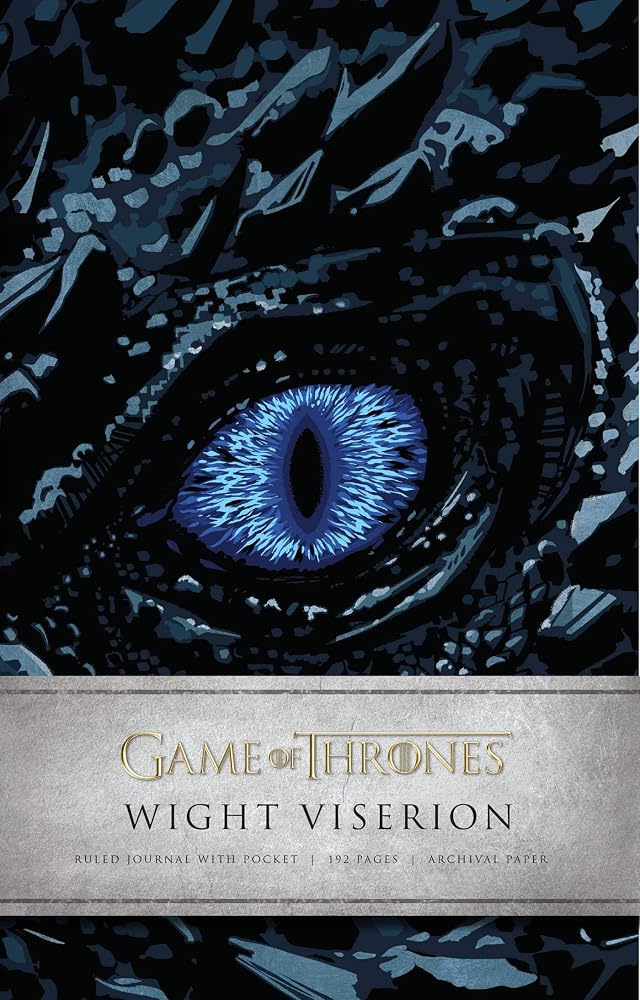 Game of Thrones: Wight Viserion Hardcover Ruled Journal cover image