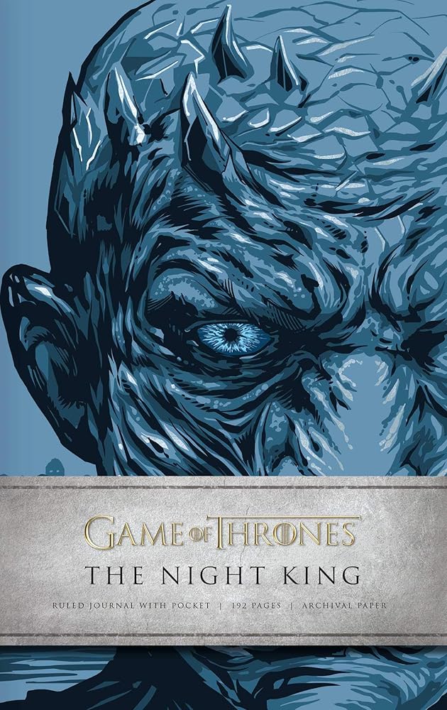 Game of Thrones: The Night King Hardcover Ruled Journal cover image