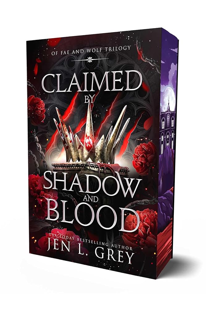 Claimed by Shadow and Blood (Of Fae & Wolf Trilogy) cover image