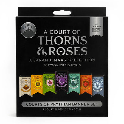 ACOTAR: Courts of Prythian Banner Flag Set (12'' x 20'')