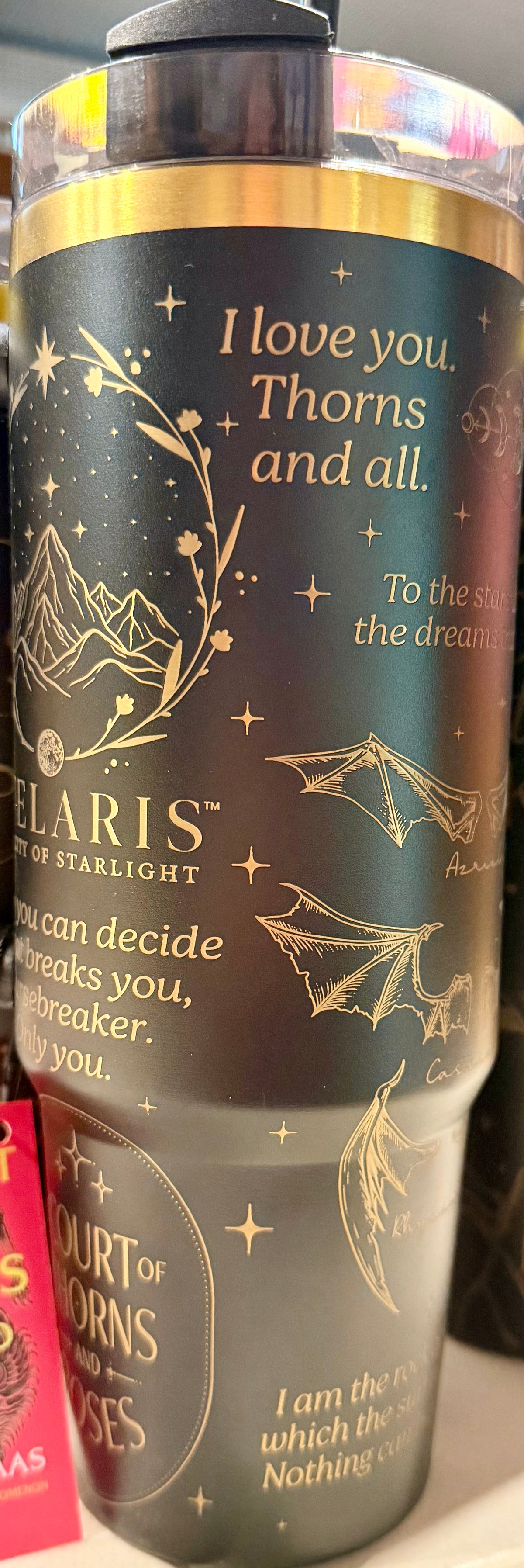 ACOTAR 40 oz Laser Engraved Tumbler