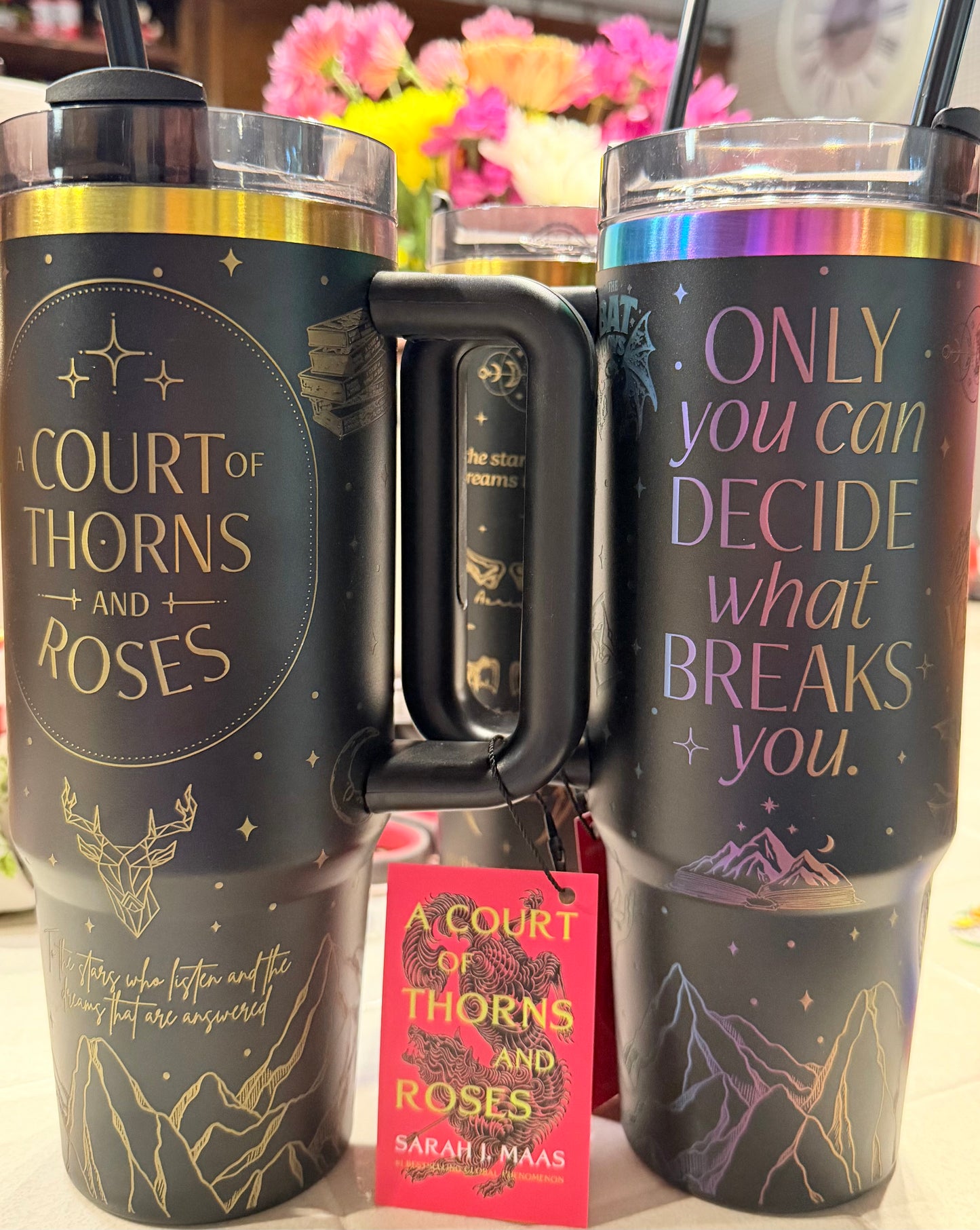 ACOTAR 40 oz Laser Engraved Tumbler