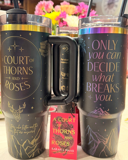 ACOTAR 40 oz Laser Engraved Tumbler
