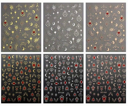Self-Adhesive Nail Decals