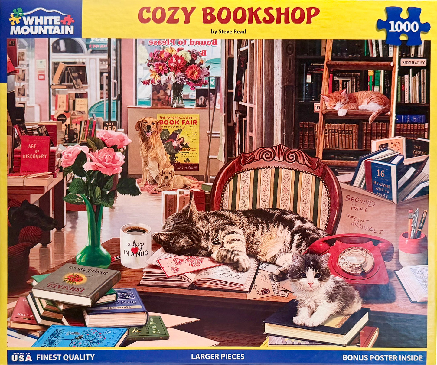1000 Piece White Mountain Jigsaw Puzzle