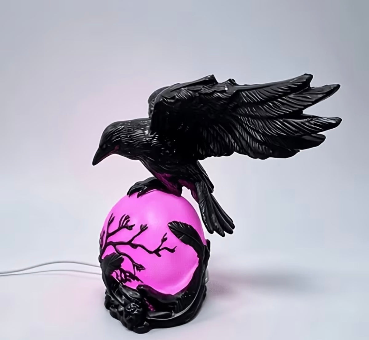 Raven Purple Globe Light