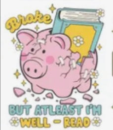 Canvas Book Tote Bag