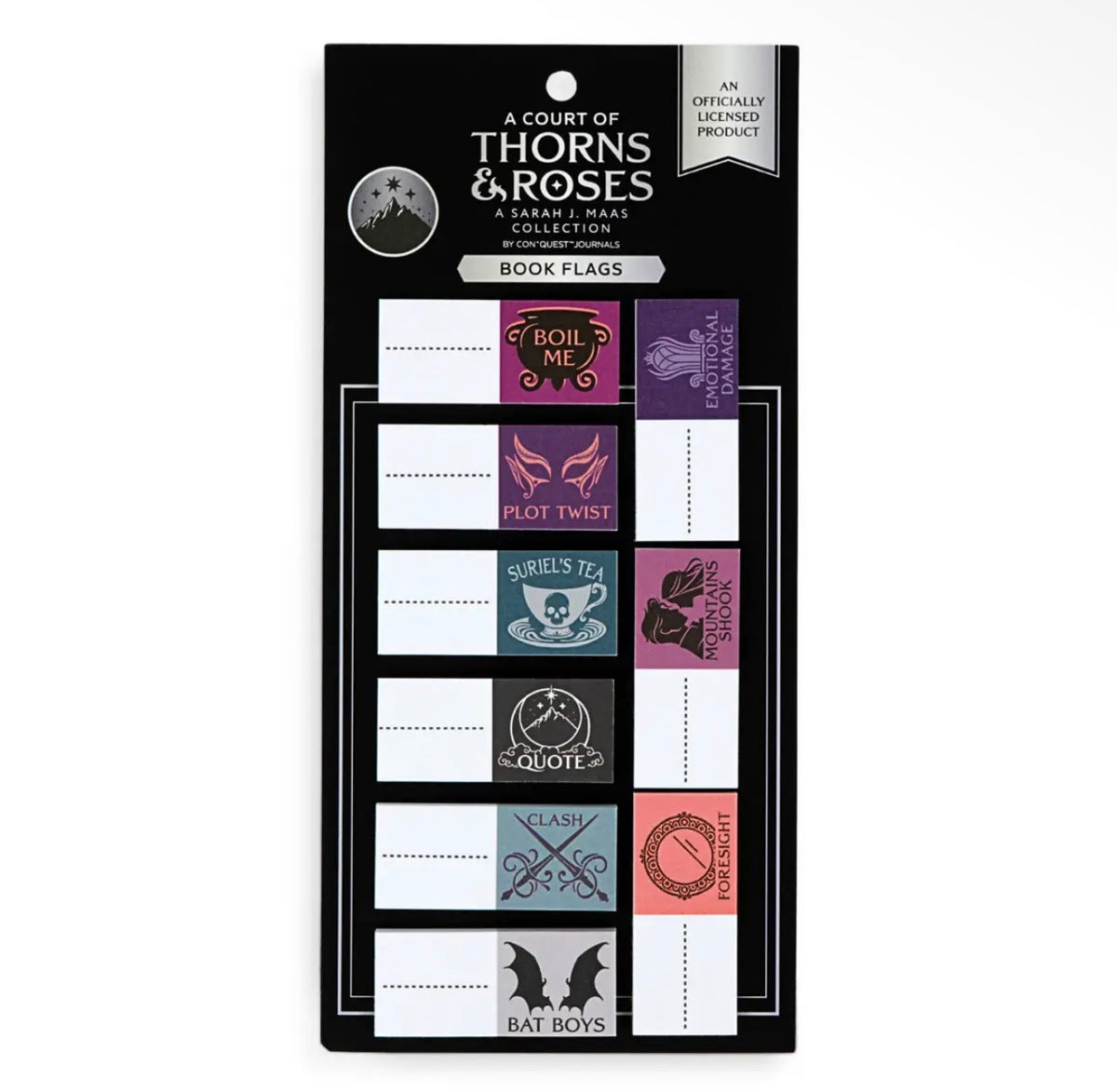 ACOTAR Book Annotation Flags