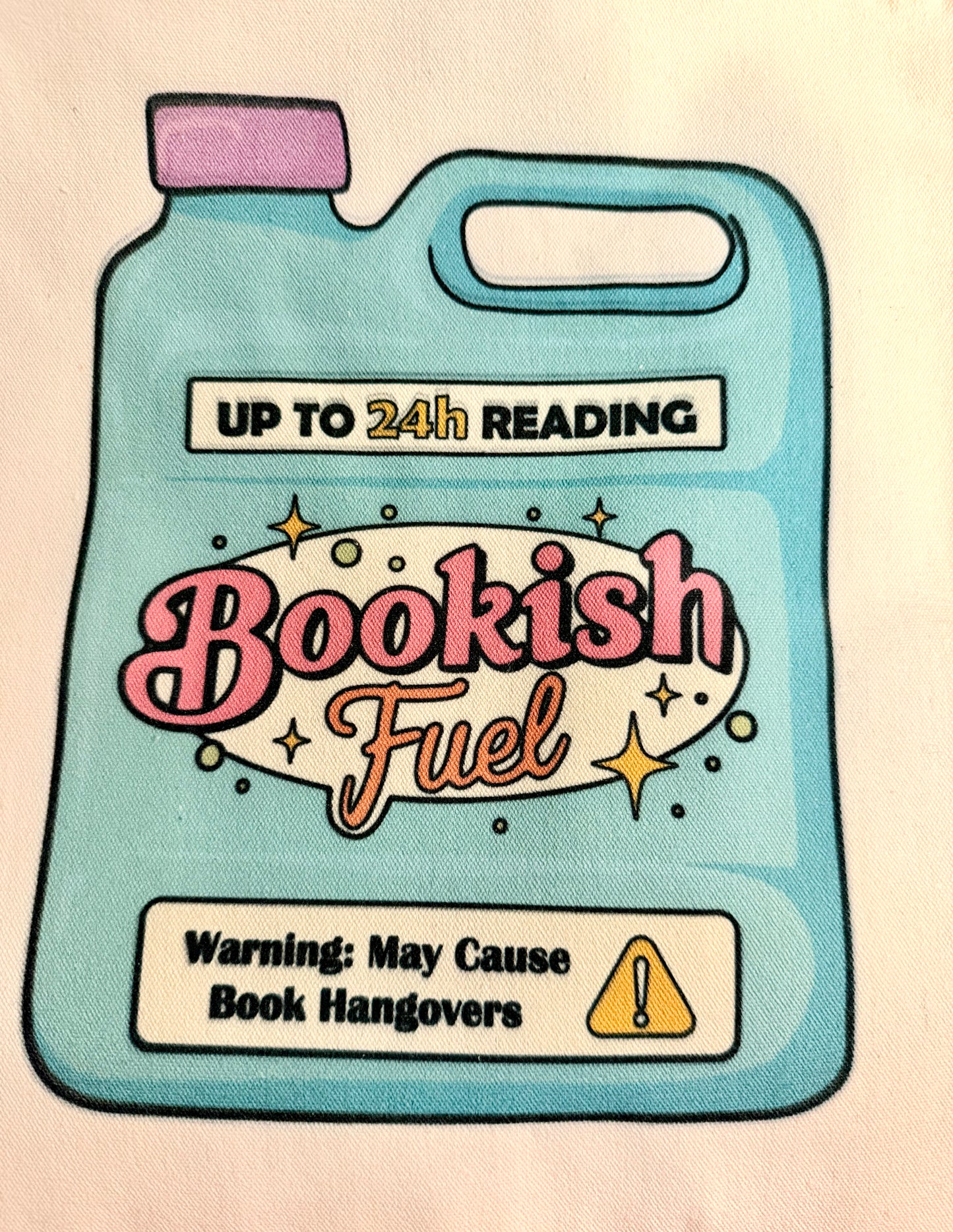 Canvas Book Tote Bag