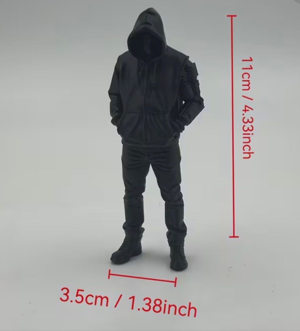 Small Hooded Standing Figure