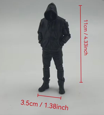 Small Hooded Standing Figure