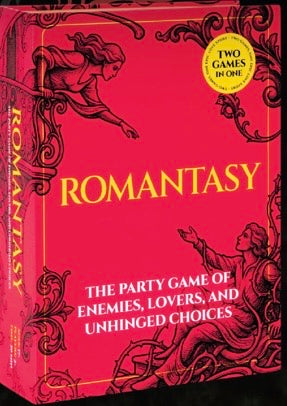 Romantasy-The Party Game of Enemies, Lovers, and Unhinged Choices