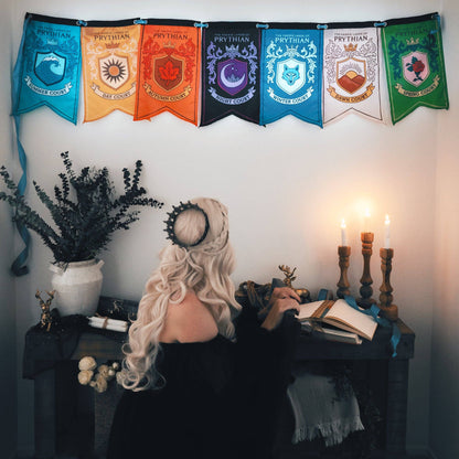 ACOTAR: Courts of Prythian Banner Flag Set (12'' x 20'')